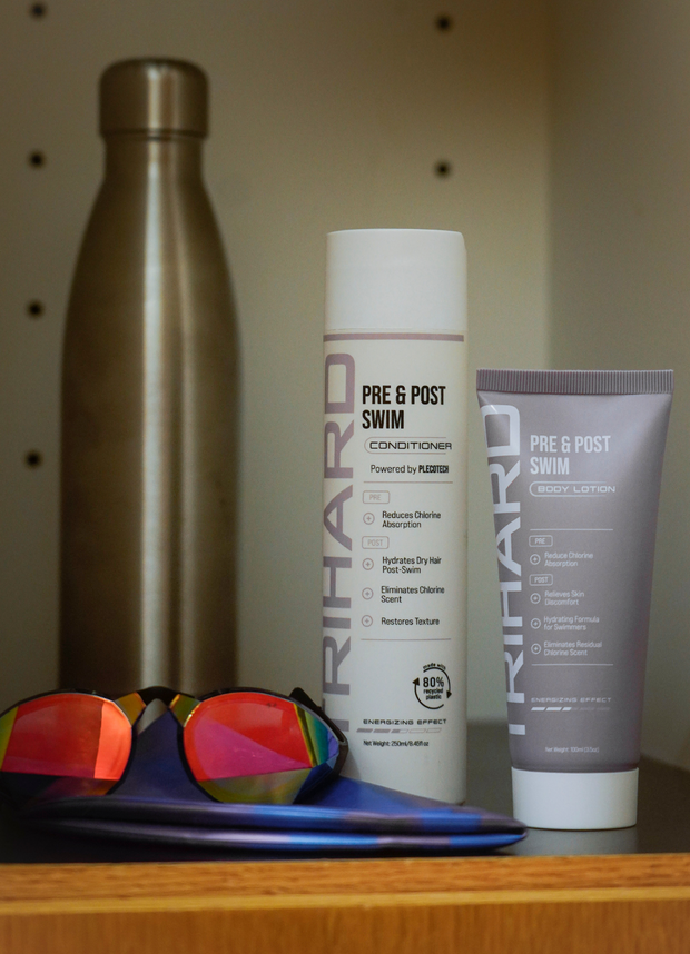 Lotion pour le corps avant et après la baignade - Paquet de trois