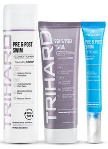 Pre & Post Swim Conditioner + Pre & Post Swim Body Lotion + Pre & Post Swim Eye Gel