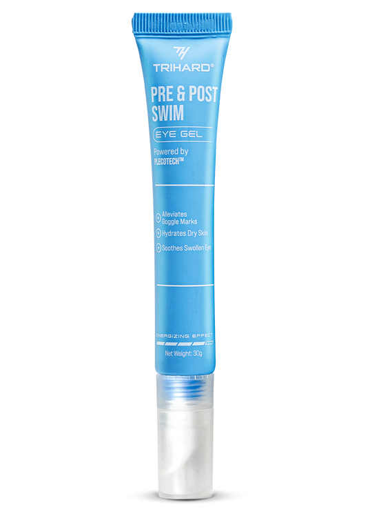 Gel pour les yeux avant et après la baignade